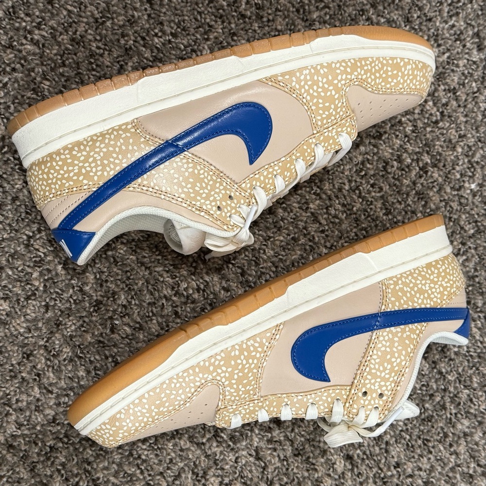 Nike Dunk Low Premium “Montreal Bagel Sesame” Size 11.5 - Picture 2 of 16